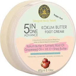 SolaceDeArtisan 5in1 Advance Kokum Butter Foot Cream, 60g, 100% Natural Remedy for Cracked Feet-picture-49