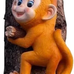 The Decorshed Resin Hanging Monkey for Garden Decoration, Home Decoration, Monkey Figure-picture-21