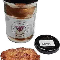 Precious Arts By Sonal - Pearl Mica Powder Pigments (30 gm, Bronze)-image-32