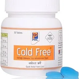 Planet Herbs Cold Free Tablets (30 Tablets) – Fast-Acting Herbal Cold Relief, Ayurvedic Immunity Booster for Cough, Congestion & Sinus Support-picture-45