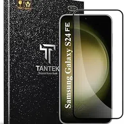 TANTEK TitanGuard Tempered Glass Screen Protector Guard Film for Samsung Galaxy S24 FE 5G with Easy Self Installation Kit Pack of 1-picture-43
