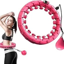 Stavae Weighted Hula Infinity Fitness Hoop for Adult Weight Loss, 2 in 1 Smart Fitness Workout Hula Circle Hoops with 27 Detachable Knots, Exercise Fit Hoop Suitable for Women and Beginners-picture-33