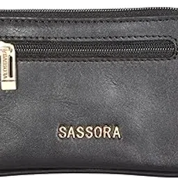 sassora Genuine Leather Unisex Black Key Case-picture-42