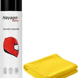 Helmet Cleaner Kit (250 ML) with Microfiber Cloth | Anti-Bacterial, Odor Neutralizer Technology with Fresh Cotton Fragrance | Suitable for Helmet Interior & Exterior.-picture-25