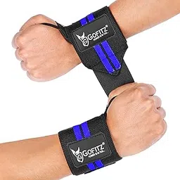 GOFITZ Weightlifting Wrist Support Wrap Band with Thumb Loop Strap for Gym, Fitness, Workout, Push-ups, Pull-ups, Strength Training Men and Women-picture-13