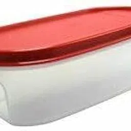 Tupperware. Mm Oval #1 Containers 500 Ml Red Set Of 4 Pc(Plastic)-image-50