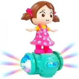 iChoice™ Musical Dancing Doll for Girls with 360 Degree Rotating, Dancing Girl Toy with Lights and Music, Bump and Go Doll Toy for Kids Multicolor (Dancing Doll)-picture-24