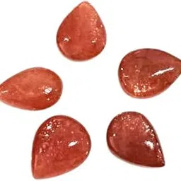 jewelrygift Natural Sunstone at Wholesale Lot (Rs 30/carat) Fine Quality Pear Shape सन सितार Loose Gemstone for Reselling Astrologers Jewellers Crystal Healing Singh Rashi Leo Zodiac Sign-picture-20