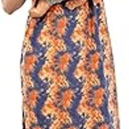 kekabu Women's Ribbon Premium Zipless Maternity & Nursing Dress – Soft, Comfortable, Breastfeeding-Friendly, Stylish Pregnancy Wear-picture-15