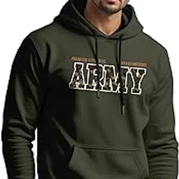 peppyzone (S to 5XL Premium Army Printed Cotton Hoodie Hoodies for Men Branded-picture-20