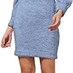 the dry state Womens Full Sleeves Turtle Neck Sweatshirt | Admiral - Size L-picture-30