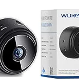 Wukama Secret Spy Magnet Camera WiFi Hidden Wireless HD 1080P Indoor Home Small Spy Cam Security Cameras Nanny Cam Built-in Battery Motion Detection Night Vision (Black)-image-27