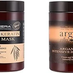 Hair Care Professional Brazil Keratin and Argan Coffee Factor Hair Mask | 1000 ML and 1000 ML | Pack of 2-picture-35