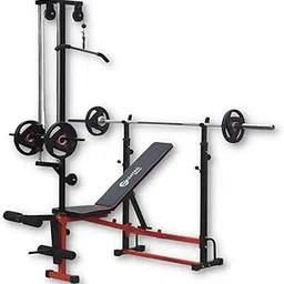 Hashtag fitness 16in1 bench press machine with workout bench for home gym, LAT Pull Down Attachment Weight Fitness equipment's-picture-18
