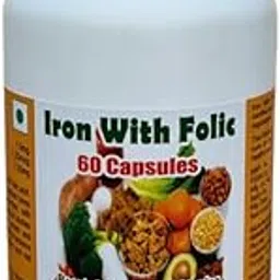IRON WITH FOLIC CAPSULES - 60 CAPSULES (GET 1 BOTTLE IRON WITH FOLIC 50ML DROPS FREE)-picture-48