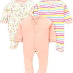 Smiley APPU 100% Cotton Rompers/Sleepsuits/Jumpsuit/Night Suits for Baby Boys & Girls, Infants, New Borns-picture-23