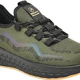 impakto Hype Men Olive Waking Shoes-picture-28