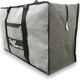 Big Size Travel Bag Luggage Foldable Large Shopping Grocery and Multipurpose use Carry Bag 28inches Grey (TVL1G)-image-5