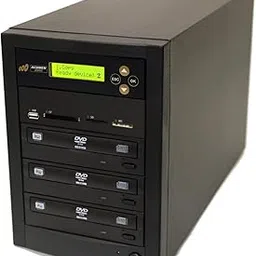 Acumen Disc 1 to 2 Multimedia Backup Duplicator - CF SD MS USB Flash Media Memory Card to DVD CD & Multiple Discs Copier Machine Unit (Standalone Audio Video Copy Tower, Duplication Device)-picture-63