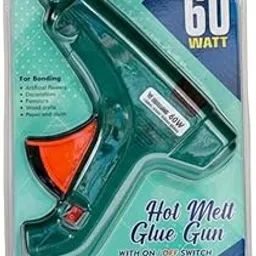 Hot Melt Glue Gun, 60W | Fast Heating Glu Gun with On/Off Switch & Light Indicator | Multipurpose Electric Glue Gun for Craft, DIY, Wood, Plastic, Paper & Fabric Bonding (Multicolour)-picture-19