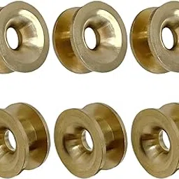 MERISHOPP®6Pcs grasss Eater Head Eyelet Sleeves Copper Practical Accessories for Gardens|Home & Garden|Yard, Garden & Outdoor Living|Outdoor Power Equipment|String Trimmer Parts & Accs-picture-17