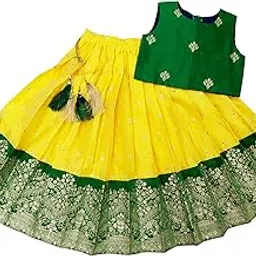 feliz the designer studio Girls Readymade Lehenga Choli Set-picture-39