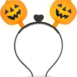 Toyshine Halloween Pumpkin Horn Hairband for Kids & Adults | Party Dress-Up Accessory for Halloween | Cosplay & Theme Parties-image-91