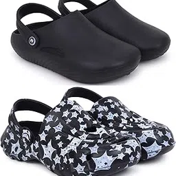 pampy angel Combo Pack of 2 Slipper/Flip Flops/Slides/Clogs/Sandals for Men (Cl-800 Vs Cl-AllStar)-picture-39
