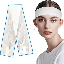 50Pcs Disposable Hairband for Women, Non-woven Fabric Spa Headband for Securing Hair during Facial, Makeup, Travel, Ideal for Beauty Enthusiasts, Makeup Artists, Spa-goers-image-86