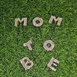 VRCreations Handcrafted MOM TO BE Hair Pins, Mother to Be, Hair Accessories with U Pin-picture-49