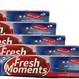 Fresh Moment Deep Clean Toothpaste Pack of 5, (100g X 5)-picture-15