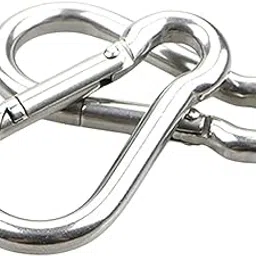 ZEDI Gym Wire Cable Attechments: S Lock Pair Chrome Finish Cable Wire for Exercise Machine-picture-17