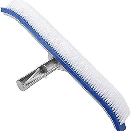 PooLKiT Swimming Pool Cleaning Brush, 36 Inch/3 Feet, Pool Cleaning Wall Brush for Wall, Tiles, Floors, Aluminum Back Cleaning Nylon Bristle Brush Head Pool Scrub Brushes with EZ Clip, Cleaning Brush-picture-47