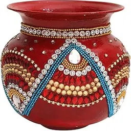Hand Crafted Decorative Kalash Cum Lota for Puja/Festivals and for Home Decor-picture-17
