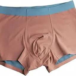 asjar Men’s Bamboo Soft Cotton Boxer Brief Underwear | Breathable Stretch Underwear | Pack of 1 | XXL | Multicolor-picture-31