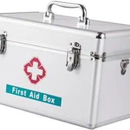 CALANDIS Family First Aid Box Portable Storage Case for Car Travel Outdoor Activities 30.5x17x19cm | Kits & Bags | First Aid | Health Care-picture-29