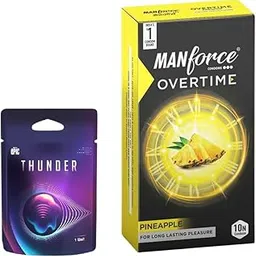 Manforce Epic Ring for condom| for Men & Women with Overtime Pineapple 10s | Extra Pleasure | Compatible with Condoms & Lubes-picture-11