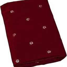 nprc Women/girls unisex ethnic unstitched golden jacquard work solid fabric/cloth/dress material for blouse (1 Mtr)-picture-15