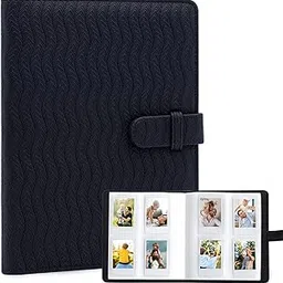 128 Pockets Photo Album for Polaroid Camera, for Fujifilm Instax Mini LiPlay 11 90 70 50S 26 25 9 8+ 8 7S Instant Camera, Polaroid Snap SnapTouch PIC-300 Z2300 Mint Zip Instant Camera (Black Wave)-picture-27