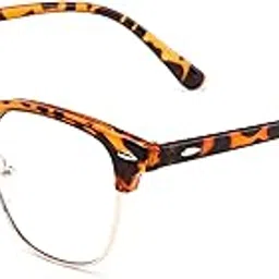 newbee fashion clear lens Men's Lens 49 Tortoise/Gold, Tortoise/Gold-picture-15