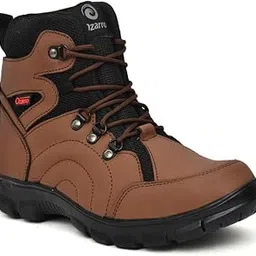 ozarro Genuine Leather Steel Toe Safety Shoe (NW4422)-picture-38