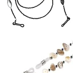 secret desire 2Pcs Beaded Eyeglasses Lanyard Rope Chain Beads Cords Strap Holder Retainer|Vision Care|Other Vision Care-picture-25