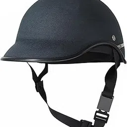 OTO2EYE Open Face Cap/Half Cap with Strap All Purpose Size M-picture-30