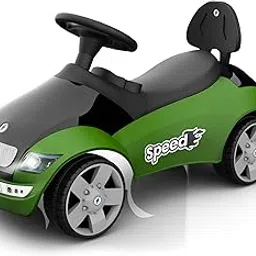 kidsROAR Baby Car - Push Ride On | Premium Push Toy with Music, Front & Rear Lights, 3D Colorful Lights, Supports Up to 100kg Car for Kids 1 Year to 5 Year (Green)-picture-22