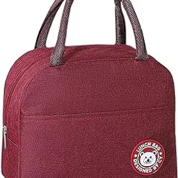 Insulated Lunch Bag Office 6L Small Lunch Basket Waterproof Insulated Mini Lunch Bag for Student Office Picnic (Red)-picture-27