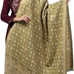 tweedle Women’s Jamawar Shawl for Winters, Soft Woollen Stole for Ladies (40 x 80 inches)-picture-37