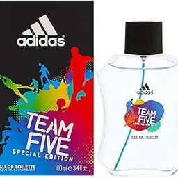 adidas Men Team Five Special Edition Eau De Toilette Fresh Scent Spray, 3.4 Ounce, 100 Millilitres-image-25