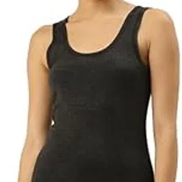 zoiro Women's Cotton Rich, Triple Insulated, Stretchy, Tank Top.-picture-33