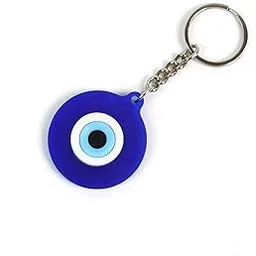 industry serve Evil Eye Rubber/Silicone Keychain (1 Pc/Blue Color)-picture-36