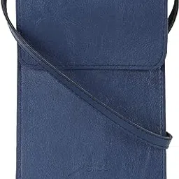 yelloe Women's Synthetic Mobile Sling Bag (Blue)-picture-43